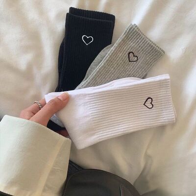 袜子长袜运动情侣韩版运动