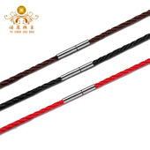 项链绳吊坠挂绳手工编织红黑绳男女款 金玉佩挂件饰品DIY搭配绳子