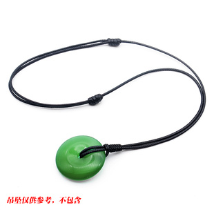 项链绳可挂戒指平安扣玉坠挂绳佛公吊坠绳子手工编织男女细款简约