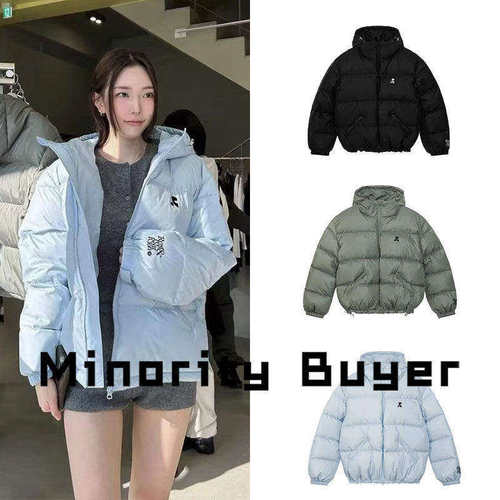 现货 买手店 rest and recreation 小众通勤保暖连帽羽绒服外套