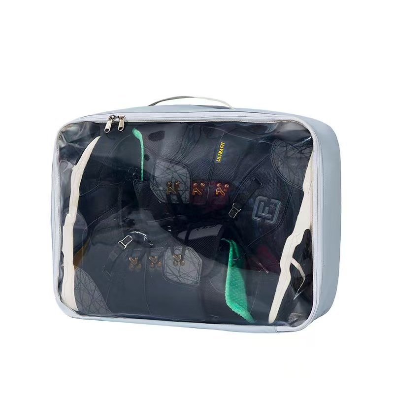 透明滑雪靴收纳包防水大容量便携旅行专用包鞋包干湿分离包雪鞋袋