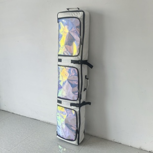 滑雪板包带轮干湿分离大容量滑雪单双板背包装备包托运单双板通用