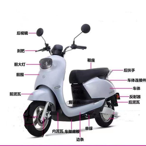 爱玛雷拉Q312电动车外壳塑件配件