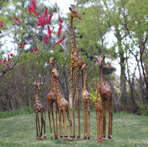 非洲摆件办公室雕刻木质工艺品