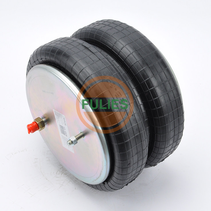 2B-383货车浮桥改装气囊橡胶弹簧改装件悬挂避震器解放豪沃卡车