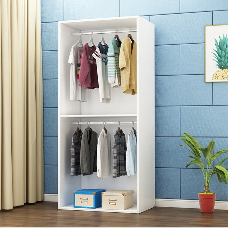 无门衣柜经济型简约现代多色可选