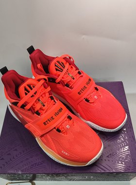 44码安踏欧文1代KAI1球场艺术家氮科低帮篮球鞋112421102S