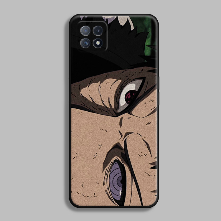 适用OPPOA53/A93/A72/K5/K3/A7X/ace2火影忍者带土写轮回眼手机壳