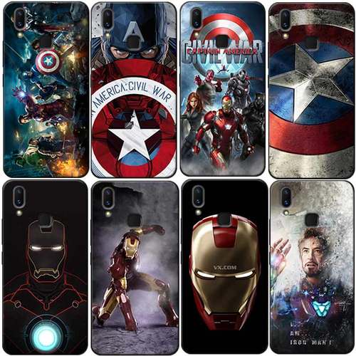 漫威复仇者联盟适用vivox21手机壳钢铁侠x21a全包x21i硅胶nex软z3
