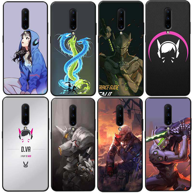 适用红米note8手机壳note8pro全包边A3软OW守望先锋dva源氏