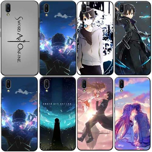刀剑神域适用oppoa91壳手机桐人爱丽丝a8全包A9硅胶A9X防摔a7x软