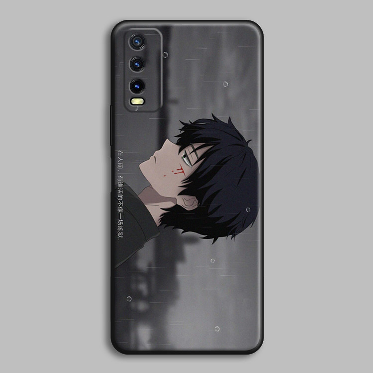 适用vivoY30/y51sY9Sy7s/x27/s1pro/z5x动漫男人间失格伤感手机壳
