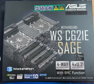 BMC SAGE C621E 工作站主板支持4路SLI LGA3647 华硕 Asus