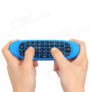 2.4G空中陀螺仪键鼠无线鼠标键盘遥控器迷你空中飞鼠键鼠电脑电视