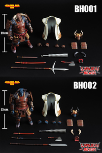 Beast Golden 可动兵人手办 Samurai 突击部队&暗中部队 Age Toy
