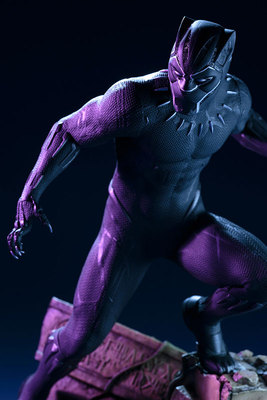 寿屋 ARTFX BLACK PANTHER 黑豹 简易组立手办【】