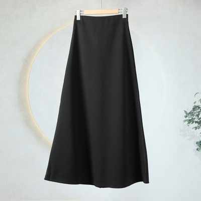 035冬季新款时尚舒适高腰显瘦长款包臀鱼尾半身裙