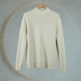 845冬季 一体绒半高领法试轻熟内搭保暖针织上衣 新款