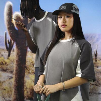 Mertra 短袖T恤上衣字母印花 UK潮牌 男女同款街头欧美