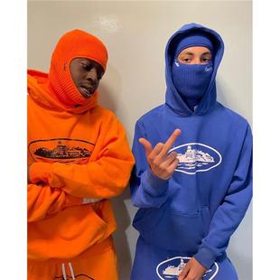 Corteiz卫衣套装欧美明星同款UKDRIPDRILL运动嘻哈街头说唱加绒