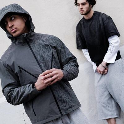 Mertra 长袖卫衣假两件华夫格透气欧美款UKDRIPDRILL运动嘻哈街头