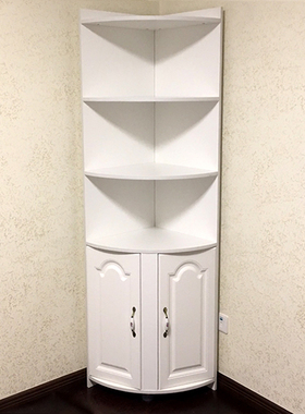 转角柜墙角柜三角形角柜置物架拐角边角角落收纳客厅卧室边柜柜子