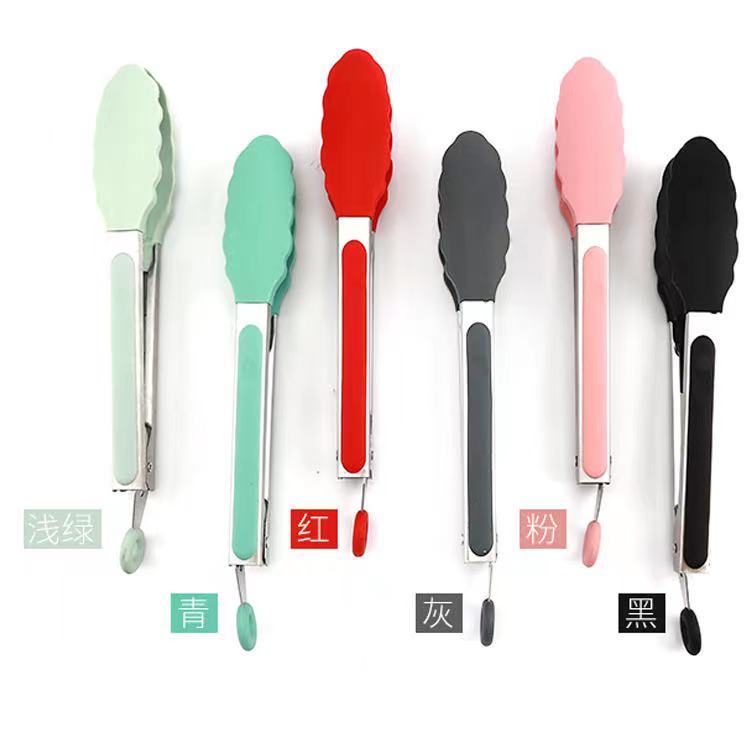 防烫不锈钢食品夹厨房蛋糕烧烤夹