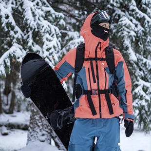 pomt2526雪季旗舰3L硬壳专业滑雪服男女同款冬季全能款轻薄滑雪服