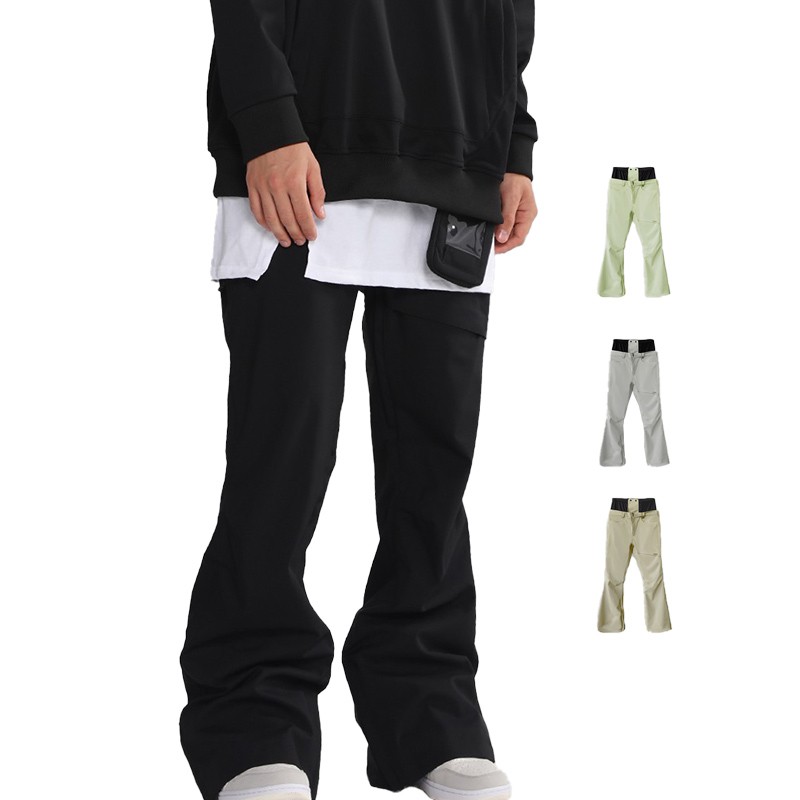 POMT瘦版滑雪裤男女同款防水透气