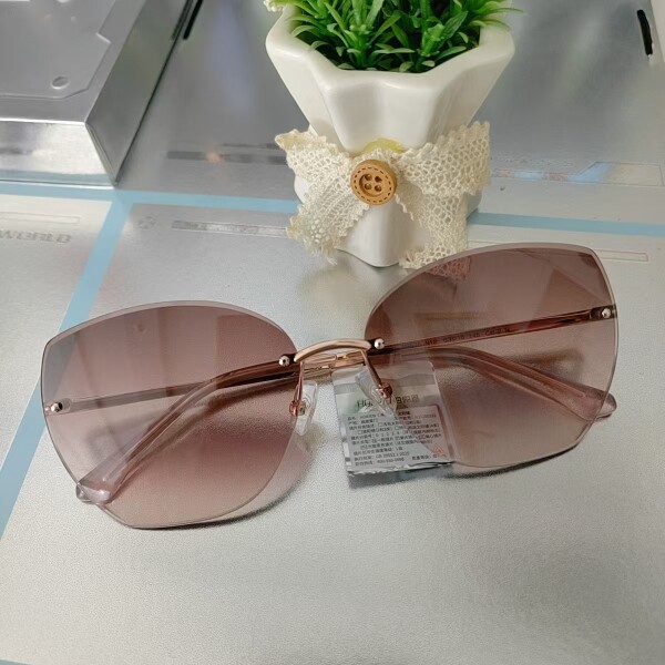 新款海俪恩2025年春季太阳镜女士开车专用墨镜蝶框防晒眼镜N8525