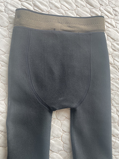 袜断色处理 压力瘦腿连裤 300g加大黑色打底裤 女外穿冬加绒保暖裤