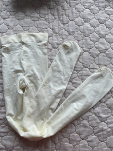 80D一线裆哑光抗起球天鹅绒乳白糖果色加裆舞蹈袜打底连裤 袜女士