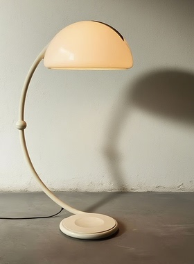 意大利Martinelli luce Serpente中古蛇形设计师客厅沙发旁落地灯