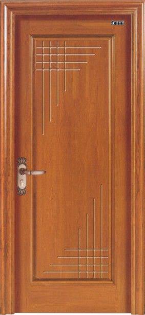 美式套装门房间门卧室原木门烤漆房门烤漆橡胶木齿接复合实木门