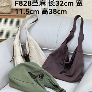 腋下包轻便通勤百搭大容量复古休闲斜挎 F828小众原创复古单肩时尚