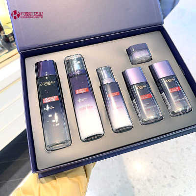 抗皱补水的玻尿酸水乳礼盒欧莱雅