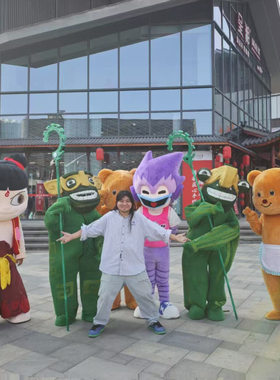 结界兽哪吒敖丙无量仙翁cos服人偶服装道具头套