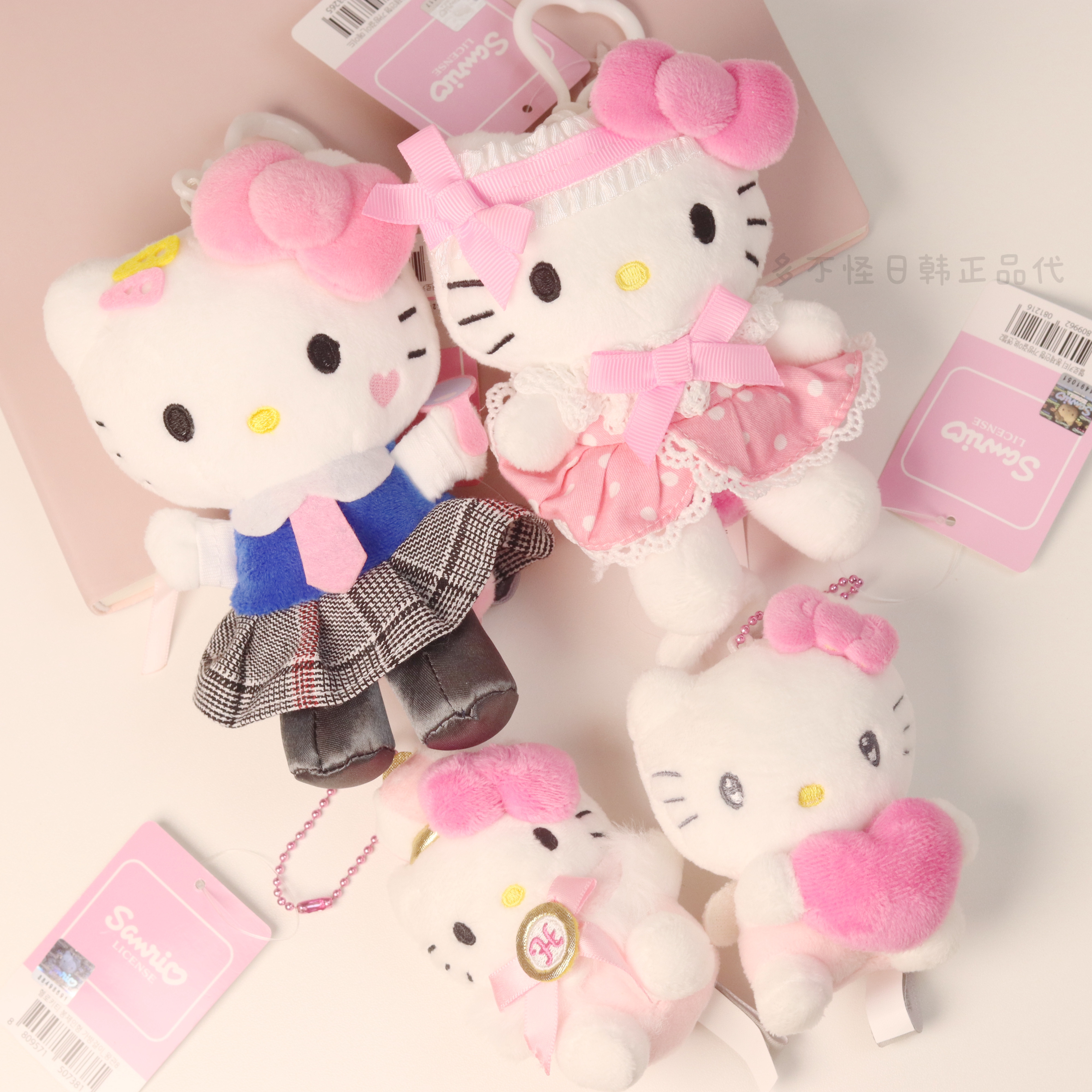 韩国正版三丽鸥kitty公仔