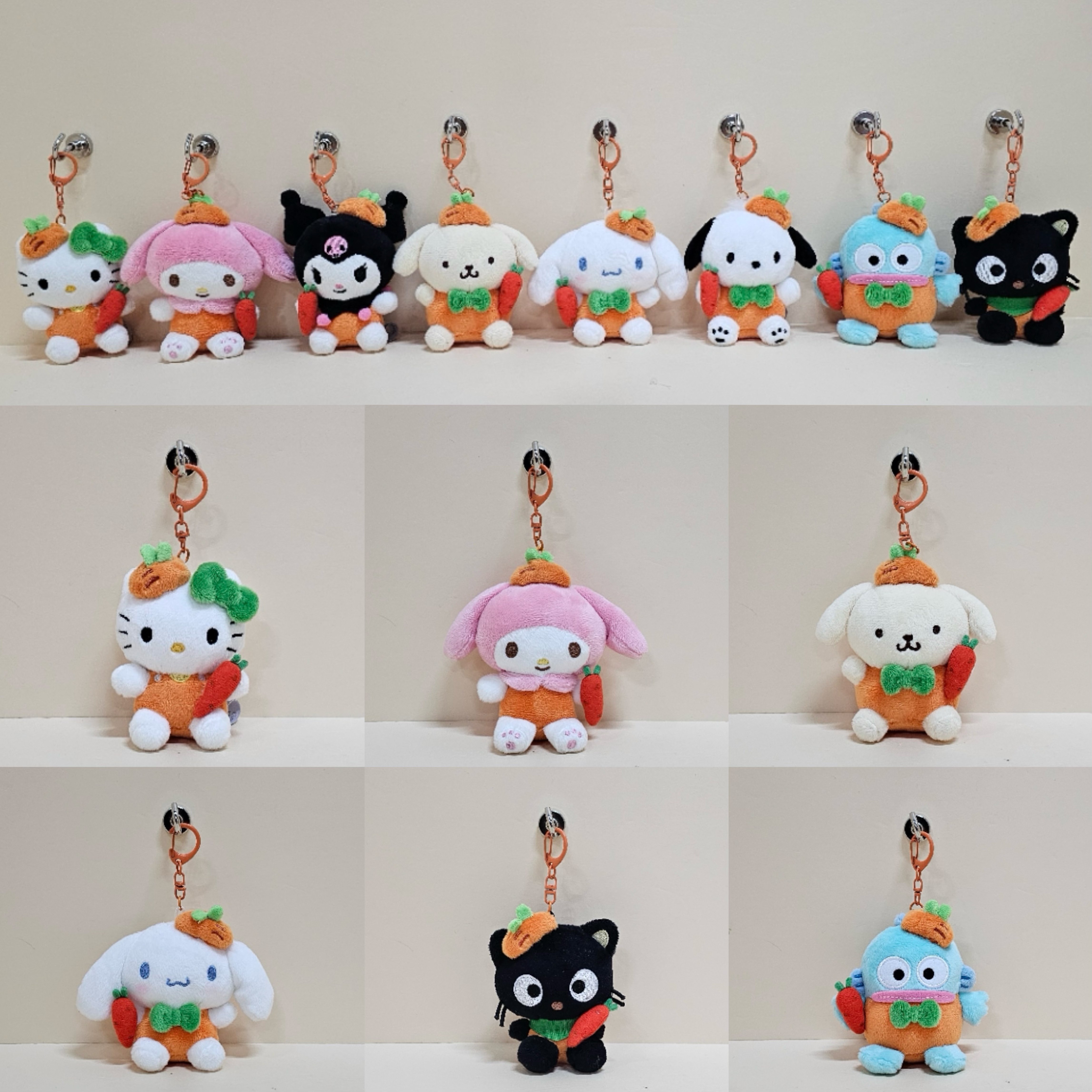 韩国三丽鸥胡萝卜kitty挂件图片