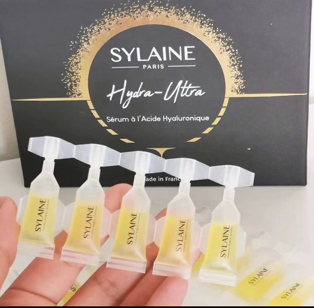 现货法国溪莱SYLAINE玻尿酸原液次抛Q10辅酶精华保湿补水抗老30支
