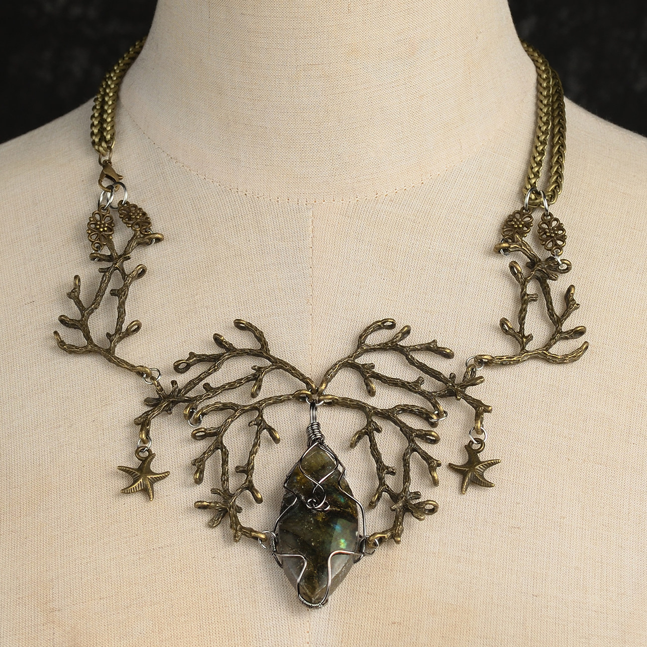 【现货】=蒂歌=*星之眷族*系列天然矿石项链*克苏鲁神话lolita