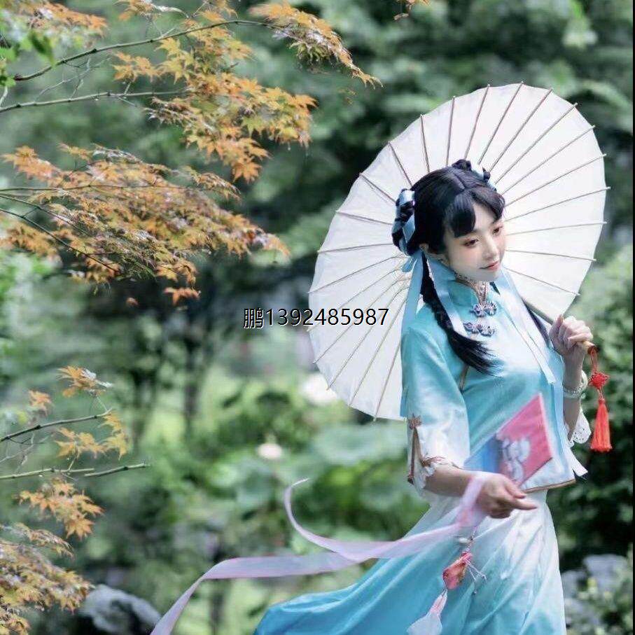 西施cos服诗语江南民国风少女游戏毕业服cosplay全套服装
