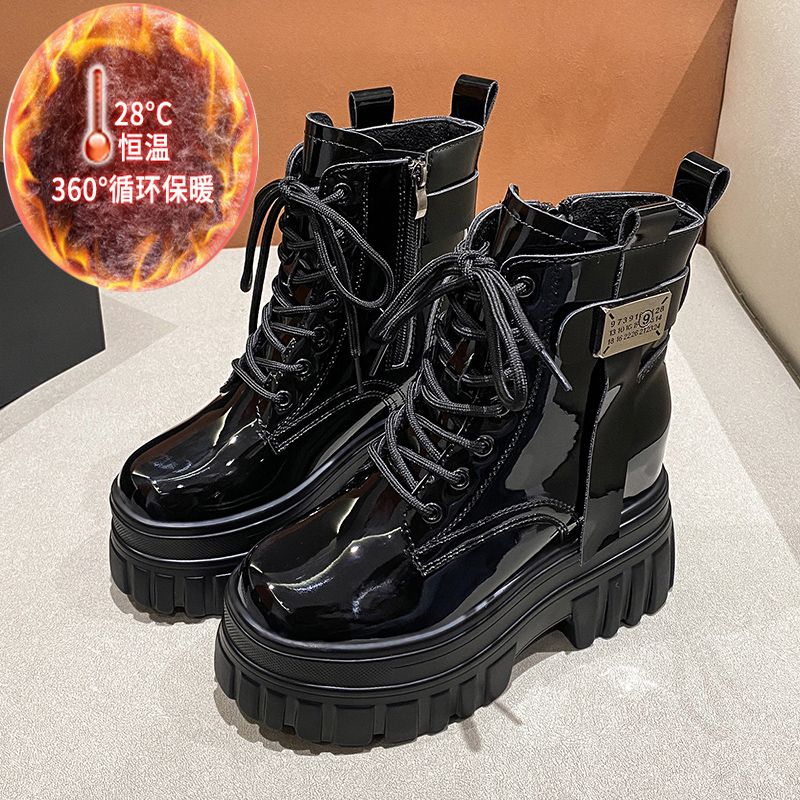 30313233小码超火英伦风马丁靴女