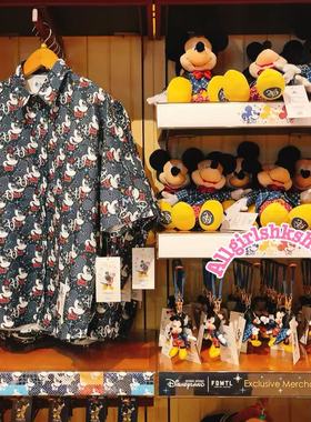 香港迪士尼20周年奇妙派对米奇FDMTL系列衬衫外套T恤