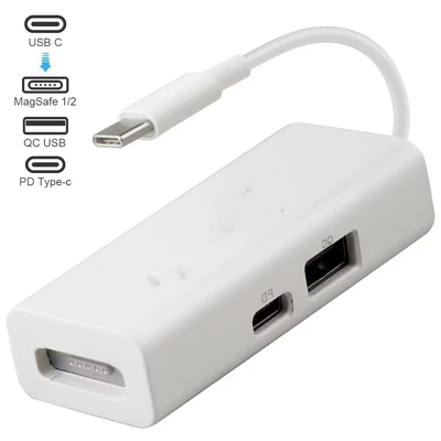适用于Type C转MagSafe 1/2 3合1 USB-C to MagSafe Adapter Macb