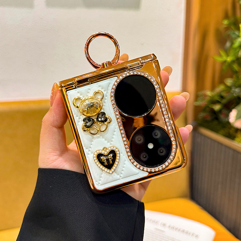 pocket2手机壳折叠屏轻奢小香风