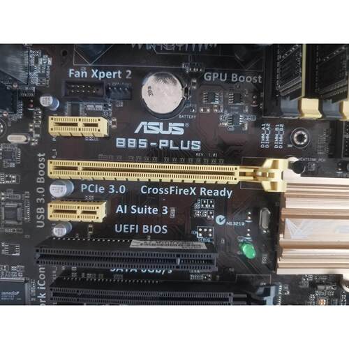 【释迦】华硕B85-PLUS REV.1.01，带I5-4440C