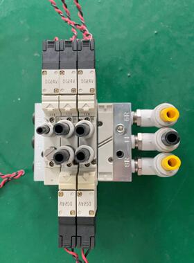 【释迦】原装拆机CKD电磁阀4GA129-E21M带阀体原装接头,拿