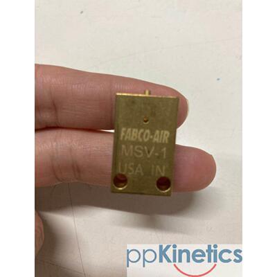 释迦自动化进口美国FABCO AIR锥阀MSV-1现货4个