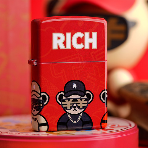 zippo打火机正品泰迪熊珍藏创意手办套装打火机官方正版男士礼物